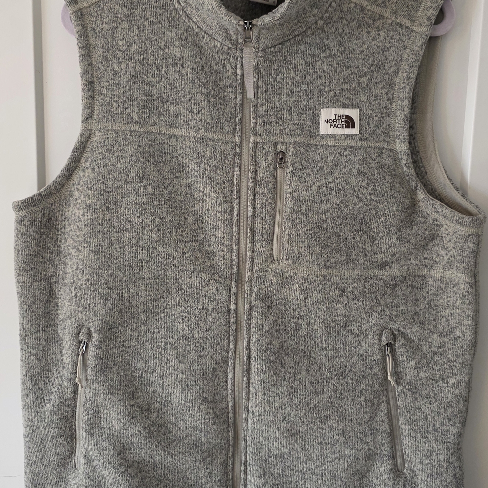 The North Face Heather Gray Fleece Jacket